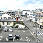 バルコニー西側の景観
